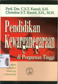 Pendidikan kewarganegaraan di Perguruan Tinggi.Cetakan ke2